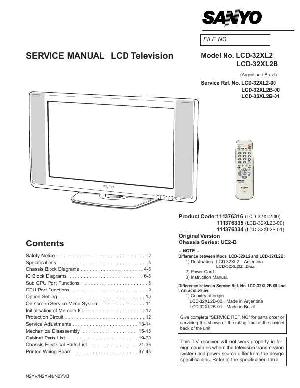Сервисная инструкция Sanyo LCD-32XL2 ― Manual-Shop.ru