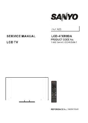Сервисная инструкция Sanyo LCD-47XR8DA ― Manual-Shop.ru