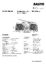 Service manual Sanyo MCD-Z18L