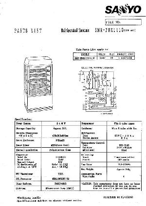 Сервисная инструкция Sanyo SMR-PDX111G ― Manual-Shop.ru