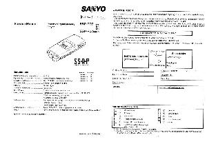 Сервисная инструкция Sanyo SSP-PD7 ― Manual-Shop.ru