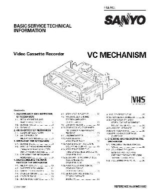 Сервисная инструкция SANYO VC-MECHANISM ― Manual-Shop.ru