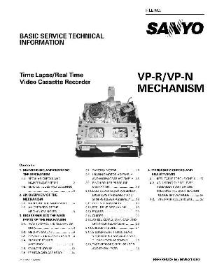Сервисная инструкция SANYO VP-R, VP-N MECHANISM ― Manual-Shop.ru