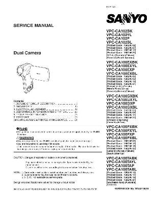 Service manual Sanyo VPC-CA100, VPC-CA102 ― Manual-Shop.ru