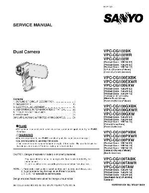 Сервисная инструкция Sanyo VPC-CG100, VPC-CG102 ― Manual-Shop.ru