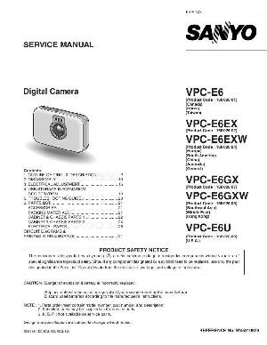 Service manual Sanyo VPC-E6EX ― Manual-Shop.ru