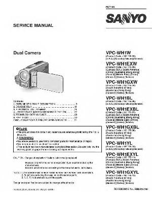 Service manual Sanyo VPC-WH1 ― Manual-Shop.ru