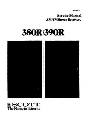 Service manual Scott 380A, 390R ― Manual-Shop.ru