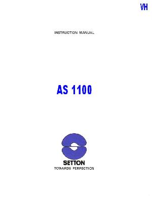 Сервисная инструкция SETTON AS-1100 ― Manual-Shop.ru