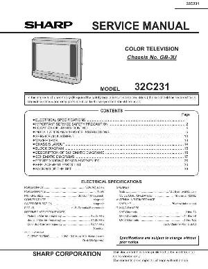 Service manual Sharp 32C231 ― Manual-Shop.ru