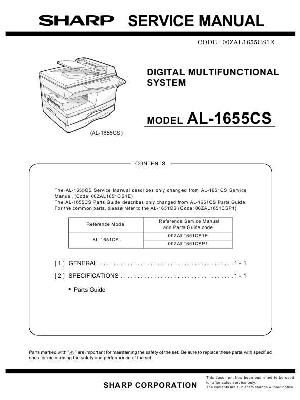 Service manual Sharp AL-1655CS ― Manual-Shop.ru