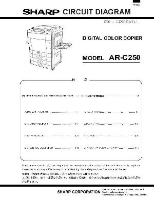 Сервисная инструкция Sharp AR-C250 CIRCUIT DIAGRAMS ― Manual-Shop.ru