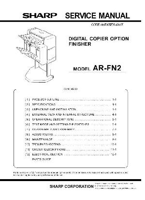 Сервисная инструкция Sharp AR-FN2 ― Manual-Shop.ru