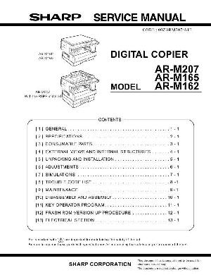 Service manual Sharp AR-M162, M165, M207 ― Manual-Shop.ru