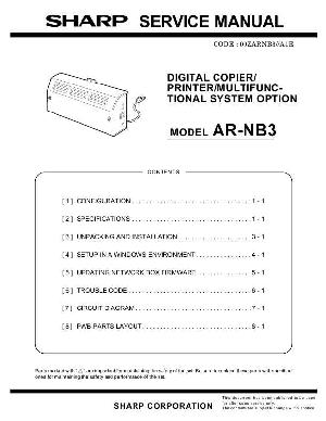 Сервисная инструкция Sharp AR-NB3 ― Manual-Shop.ru