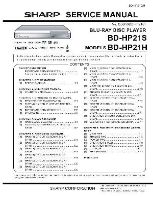 Service manual Sharp BD-HP21S, BD-HP21H ― Manual-Shop.ru