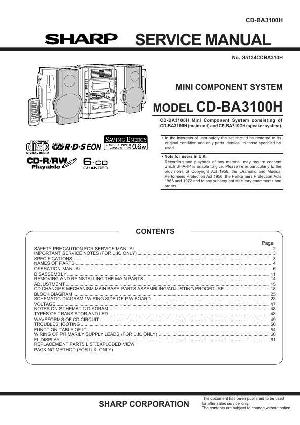Service manual Sharp CD-BA3100H ― Manual-Shop.ru