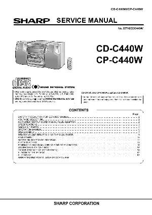 Service manual Sharp CD-C440W ― Manual-Shop.ru