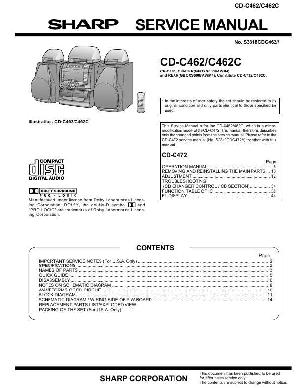 Сервисная инструкция Sharp CD-C462 ― Manual-Shop.ru