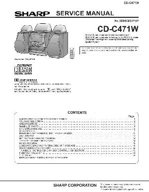 Service manual Sharp CD-C471W ― Manual-Shop.ru