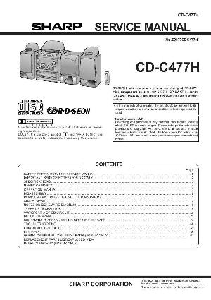 Service manual Sharp CD-C477H ― Manual-Shop.ru