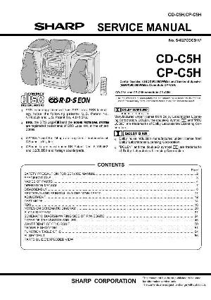 Сервисная инструкция Sharp CD-C5H CP-C5H ― Manual-Shop.ru