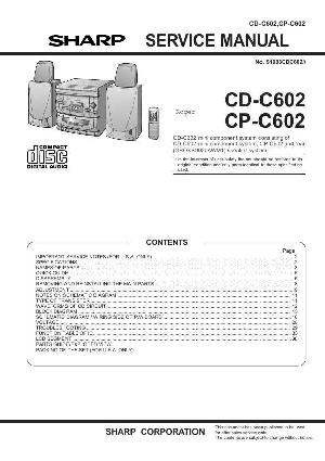 Service manual Sharp CD-C602 ― Manual-Shop.ru