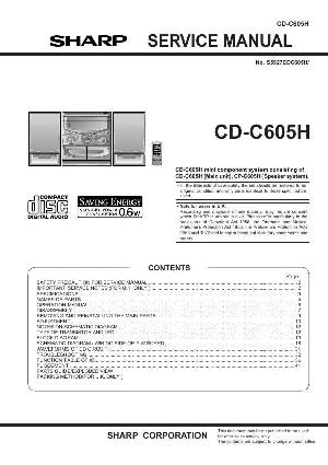 Service manual Sharp CD-C605H ― Manual-Shop.ru