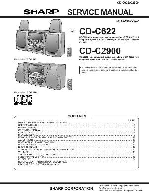 Service manual Sharp CD-C622, CD-C2900 ― Manual-Shop.ru