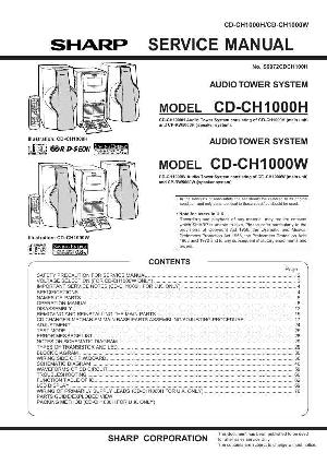 Service manual Sharp CD-CH1000 ― Manual-Shop.ru