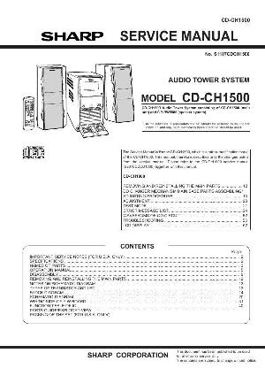 Сервисная инструкция SHARP CD-CH1500 ― Manual-Shop.ru