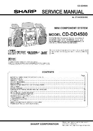 Сервисная инструкция SHARP CD-DD4500 ― Manual-Shop.ru