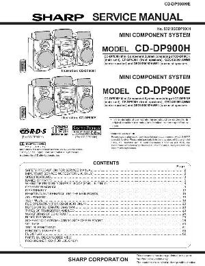 Сервисная инструкция Sharp CD-DP900 ― Manual-Shop.ru