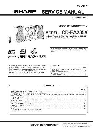 Service manual SHARP CD-EA235V ― Manual-Shop.ru
