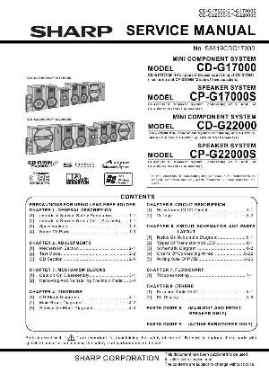 Сервисная инструкция SHARP CD-G17000, CD-G22000 ― Manual-Shop.ru