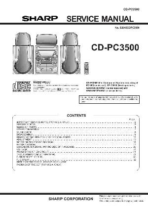 Сервисная инструкция Sharp CD-PC3500 ― Manual-Shop.ru