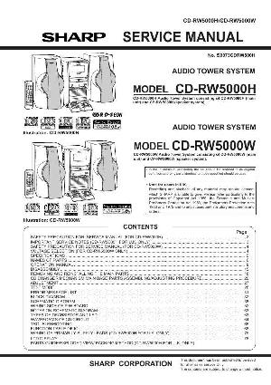 Service manual Sharp CD-RW5000 ― Manual-Shop.ru