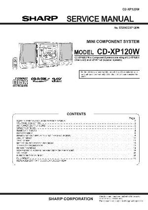 Сервисная инструкция Sharp CD-XP120W ― Manual-Shop.ru