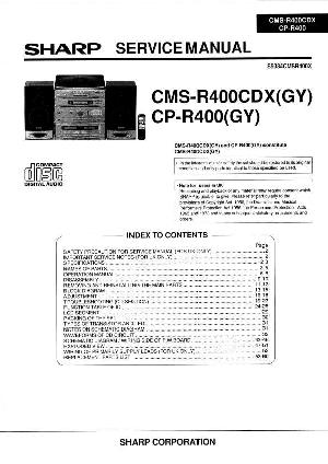 Сервисная инструкция Sharp CMS-R400CDX, CP-R400 ― Manual-Shop.ru