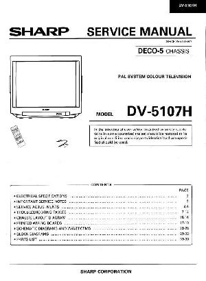 Service manual Sharp DV-5107H ― Manual-Shop.ru