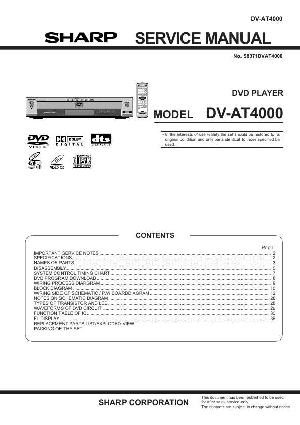 Service manual Sharp DV-AT4000 ― Manual-Shop.ru