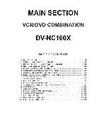 Сервисная инструкция Sharp DV-NC100X
