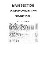 Сервисная инструкция Sharp DV-NC150U
