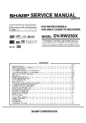 Service manual Sharp DV-RW250X ― Manual-Shop.ru