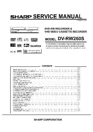 Service manual Sharp DV-RW260S ― Manual-Shop.ru