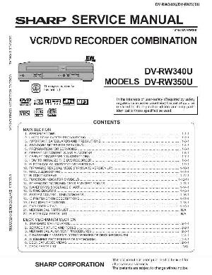 Сервисная инструкция Sharp DV-RW340U, DV-RW350U ― Manual-Shop.ru