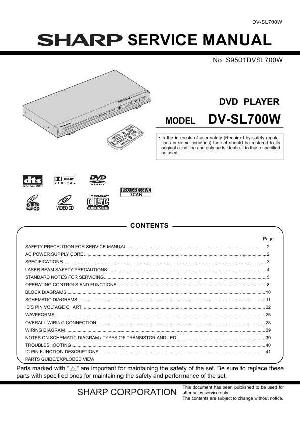 Service manual Sharp DV-SL700W ― Manual-Shop.ru