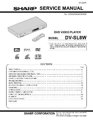 Service manual Sharp DV-SL8W ― Manual-Shop.ru