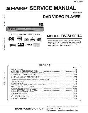 Сервисная инструкция Sharp DV-SL90UA ― Manual-Shop.ru
