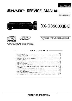 Сервисная инструкция Sharp DX-C3500X ― Manual-Shop.ru